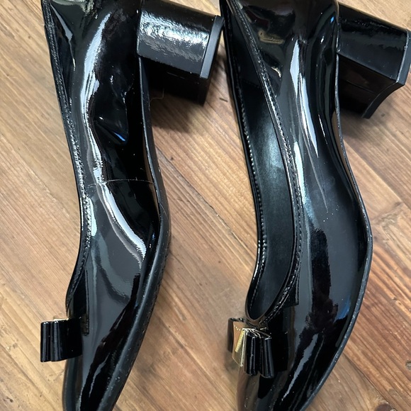 Michael Kors Black Patent Leather Flats - Picture 4 of 5